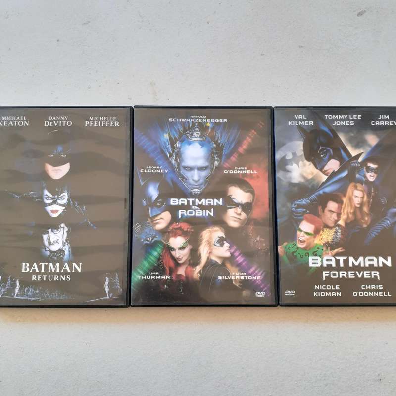 Batman [3 x DVD Movie Bundle]