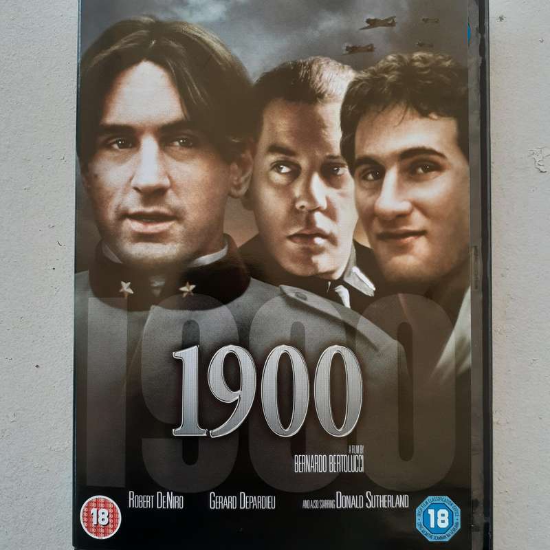 1900 (A Film by Bernardo Bertolucci) - De Niro / Depardieu [2 Disc DVD Movie UK release]