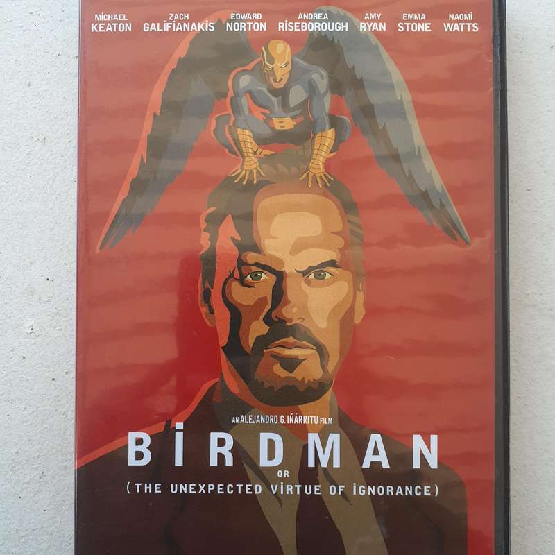 Birdman Or (The Unexpected Virtue of Ignorance) - Keaton / Norton / Galifianakis [DVD Movie]