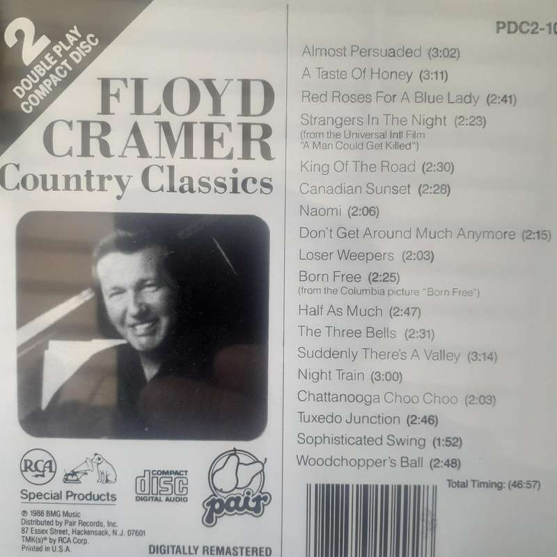 Floyd Cramer - Country Classics [Import CD] (1988)