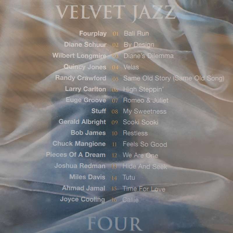 Velvet Jazz FOUR - Various Artists (CD)   *NEW, sealed