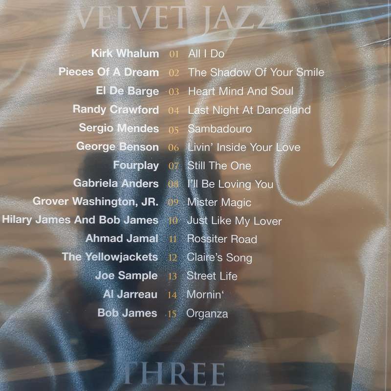 Velvet Jazz THREE - Various Artists (CD)   *NEW, sealed