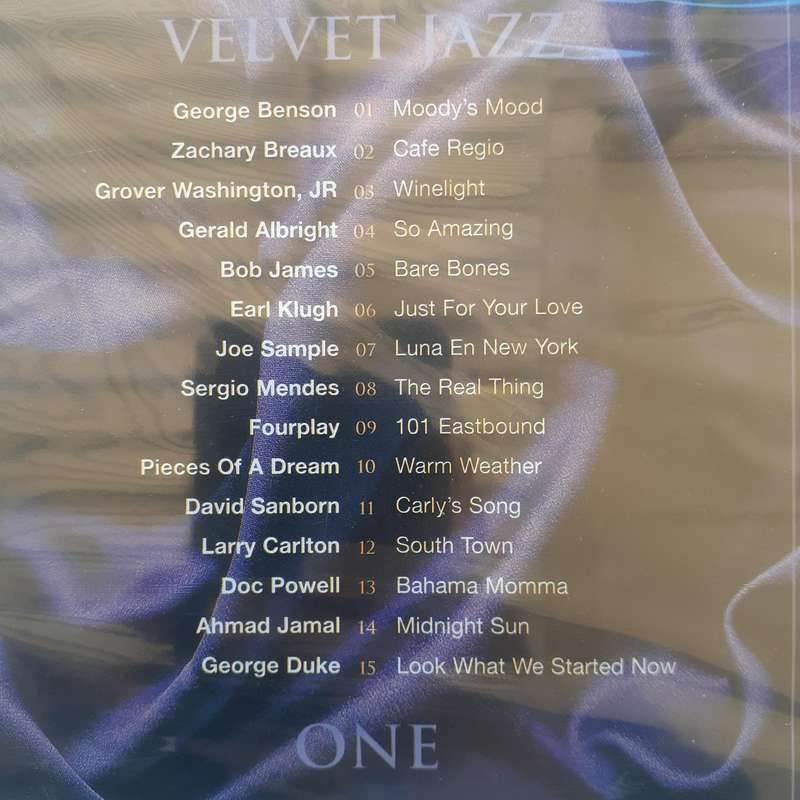 Velvet Jazz ONE - Various Artists (CD)   *NEW, sealed