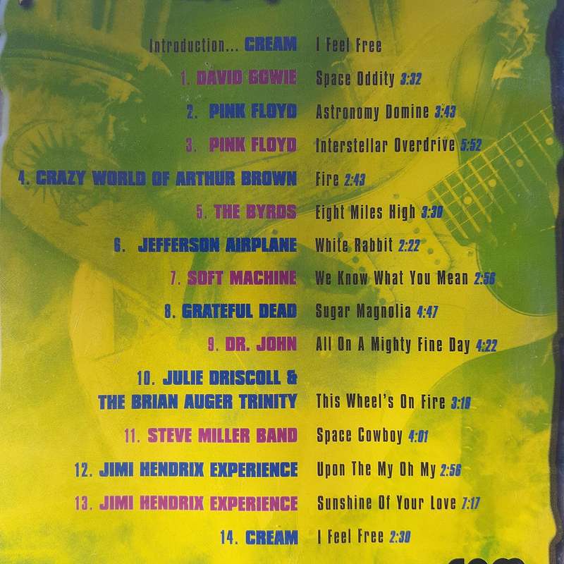 Psychomania: The Best Of Psychedelic Rock - Various Artists [DVD]   *NEW, sealed