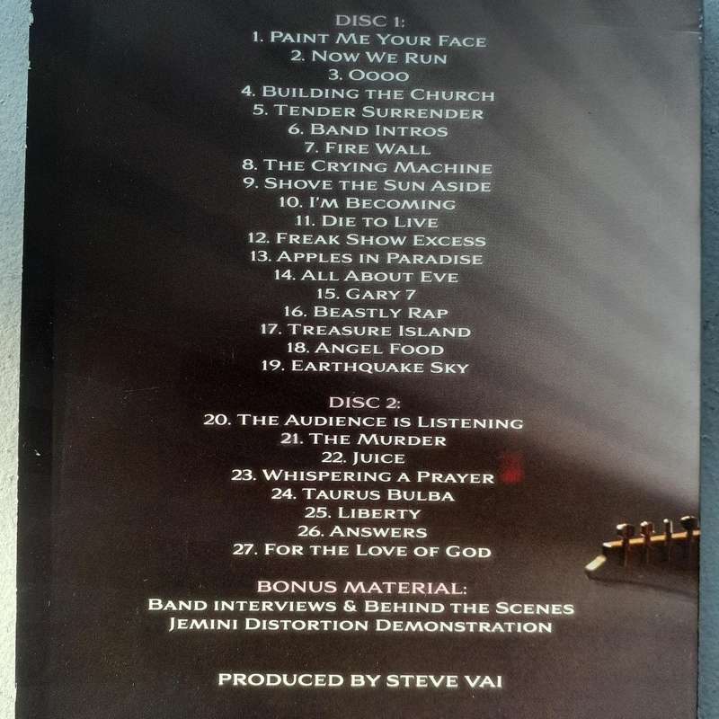 Steve Vai - Where The Wild Things Are [2 DVD]   *NTSC