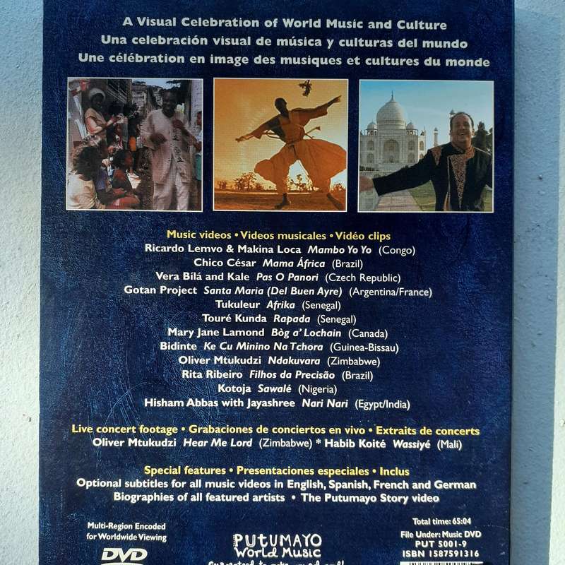 Travel The World With Putumayo - Various Artists [DVD] (2004)