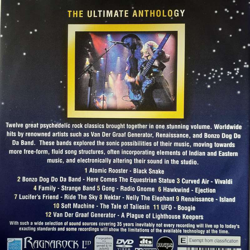 Psychedelia: The Ultimate Anthology - Various Artists [DVD]