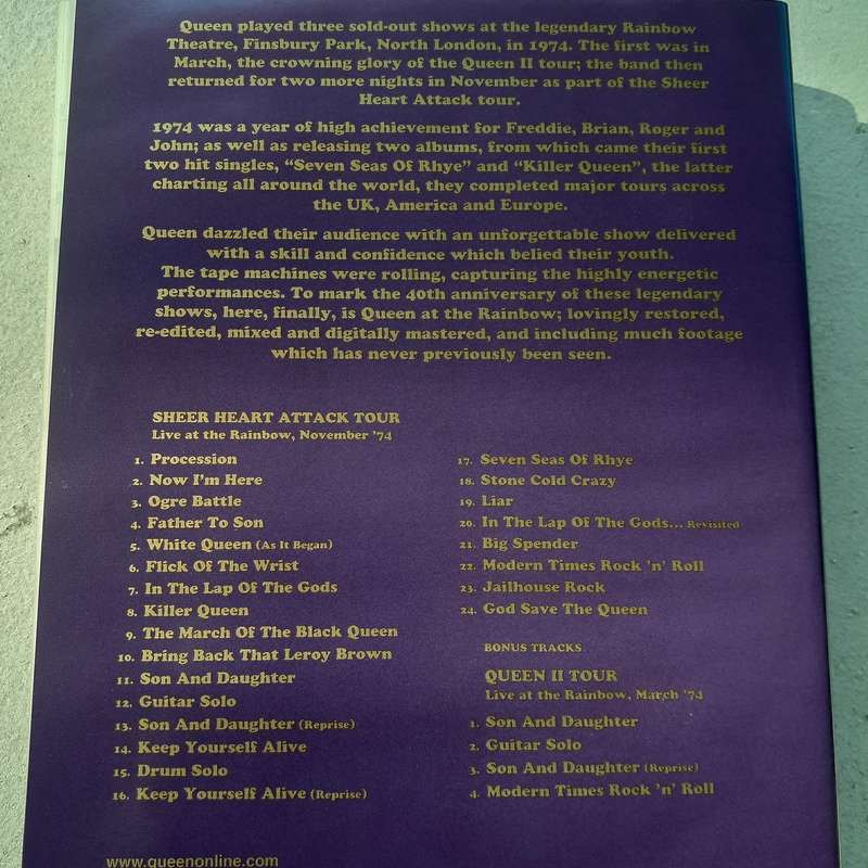 Queen - Live At The Rainbow '74 [DVD]
