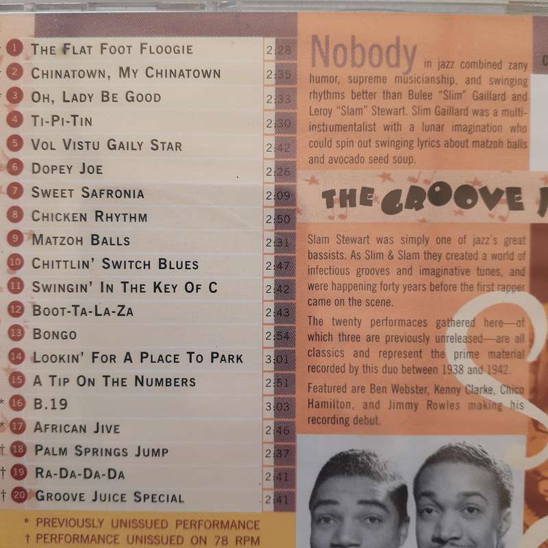 Slim And Slam - The Groove Juice Special [Import CD]