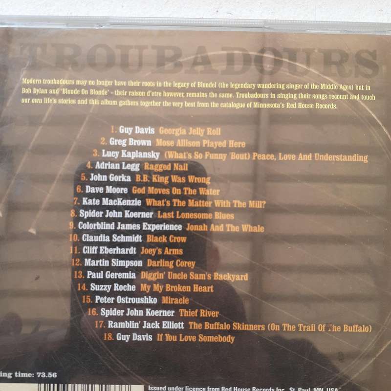 Troubadours: Essential Folk, Blues, And Beyond - Various Artists (1998)