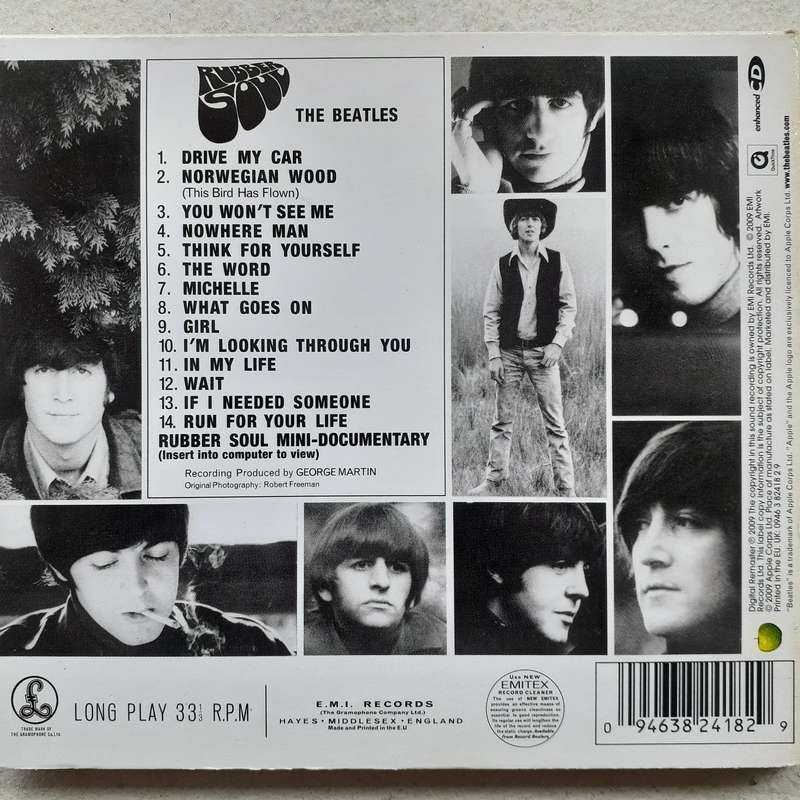 The Beatles - Rubber Soul (Remastered CD digipak)