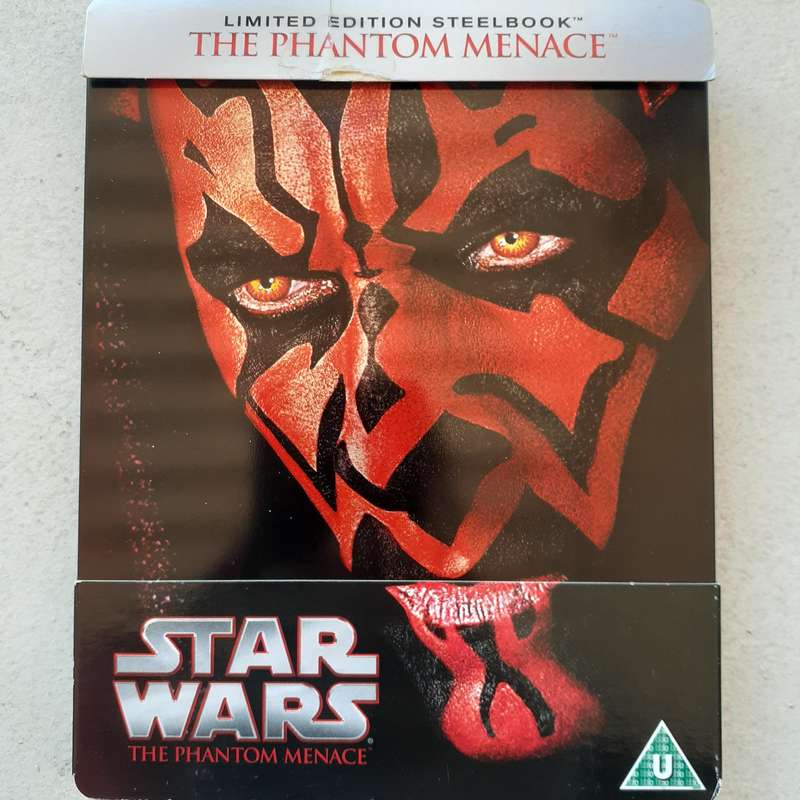 Star Wars - The Phantom Menace [Blu-ray Ltd Ed Steel Book]