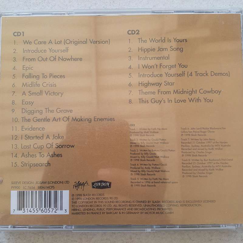 Faith No More - Who Cares A Lot? : The Greatest Hits (2CD) (1998)