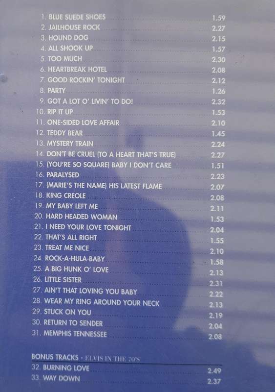 Elvis Presley - Blue Suede Shoes: The Ultimate Rock 'N' Roll Collection (CD) (1999)