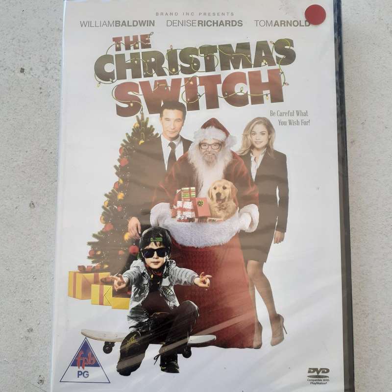 The Christmas Switch - Baldwin / Richards / Arnold [DVD Movie]   *NEW, sealed