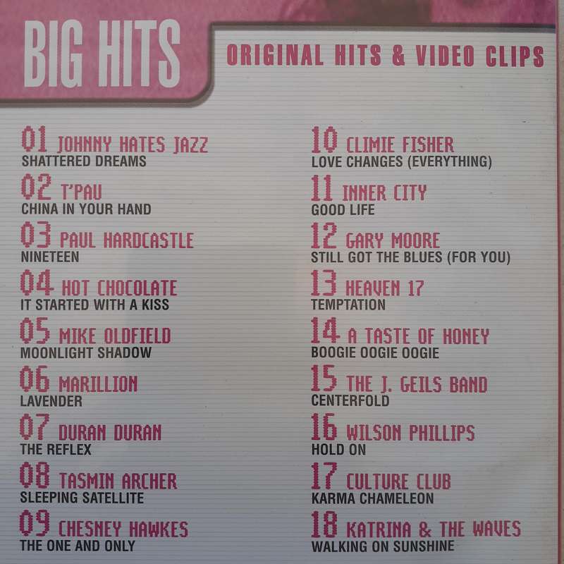 Big Hits - Various Artists [DVD]