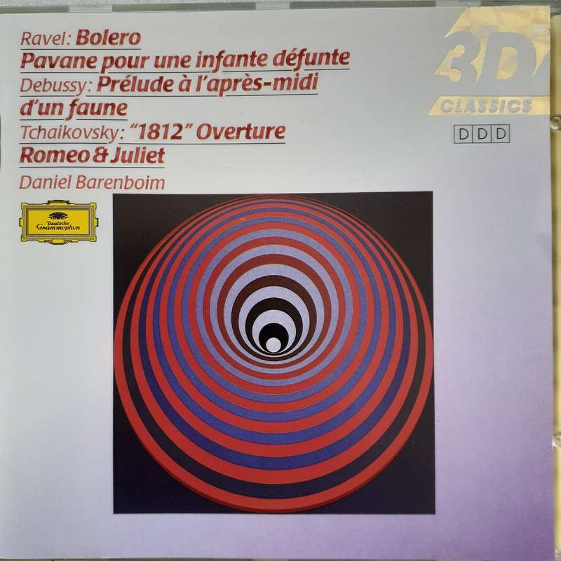 Ravel / Debussy / Tchaikovsky / Barenboim - "1812" Overture, Romeo & Juliet (CD)