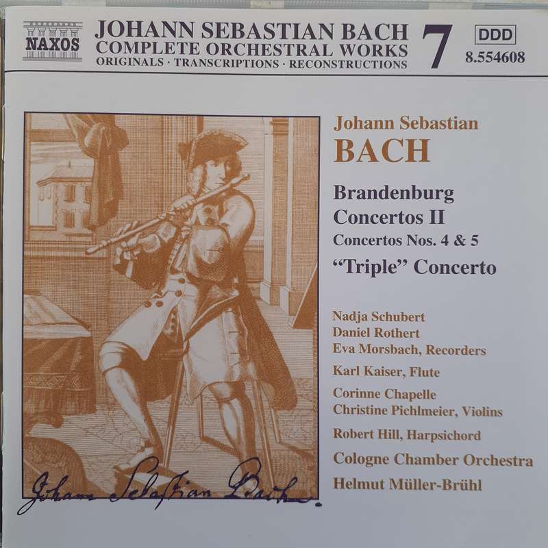 Bach / Cologne Chamber Orchestra - Brandenburg Concertos II [Import CD]