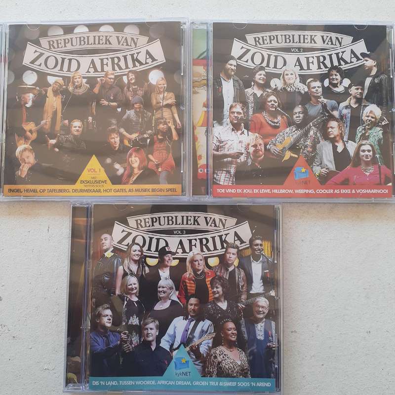 Republiek Van Zoid Afrika Vol. 1, 2 & 3 - Various Artists (3 CD Bundle)