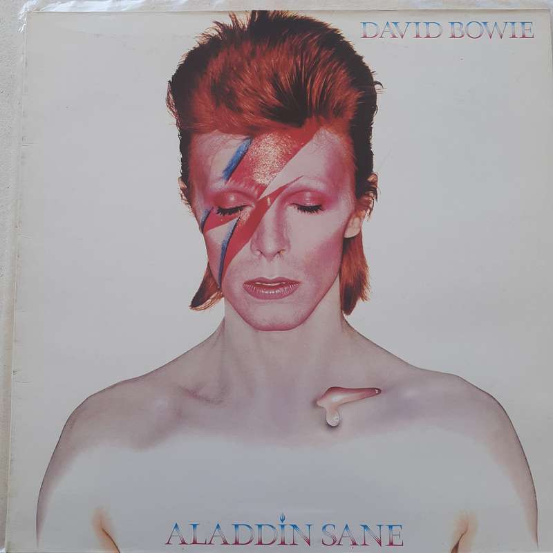 VINYL - David Bowie - Aladdin Sane (UK press 1990 Reissue)