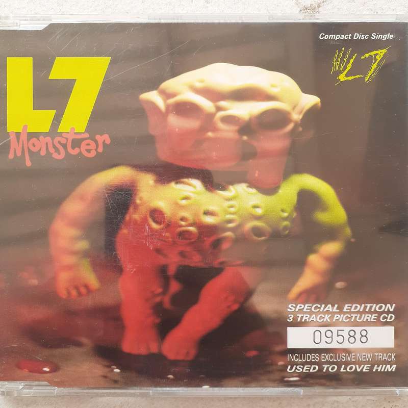 L7 - Monster [Ltd Ed Import CD single] (1992)