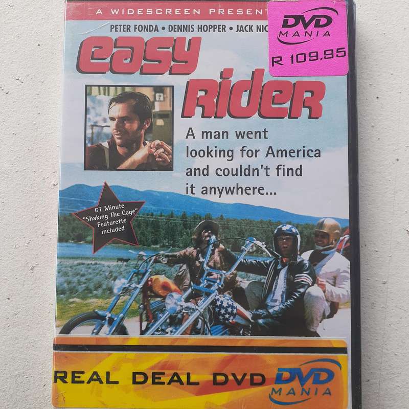 Easy Rider - Nicholson / Hopper / Fonda [DVD Movie]   *NEW, sealed