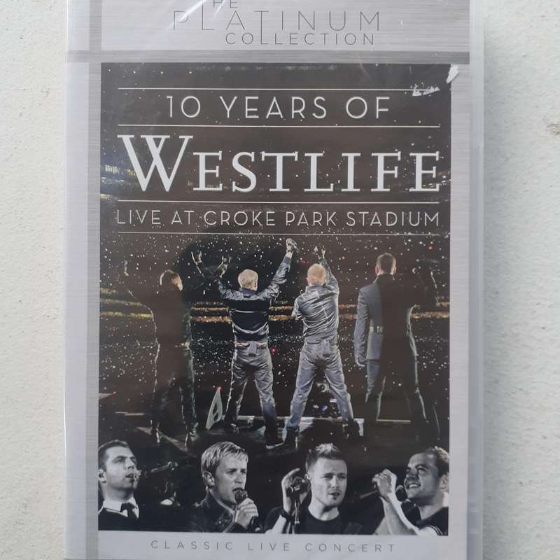 Westlife - 10 Years Of Westlfe Live At Croke Park Stadium  [DVD]  *NEW, sealed