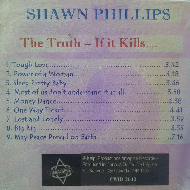 Shawn Phillips - The Truth If It Kills [AUTOGRAPHED]