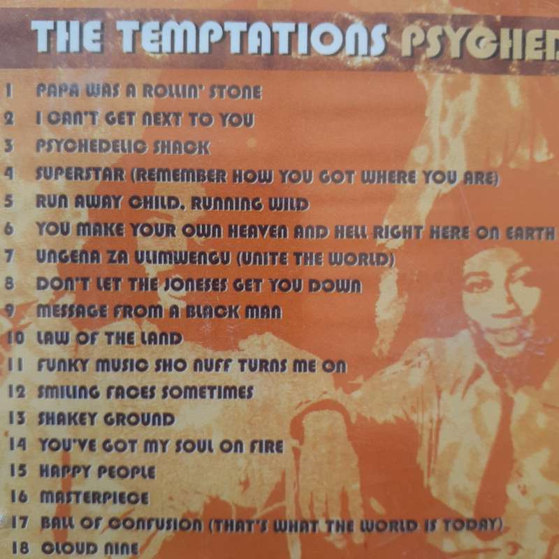 The Temptations - Psychedelic Soul (2001)     [R]