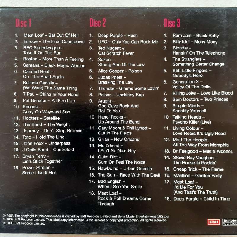 Greatest Rock - Various Artists (3CD Box)