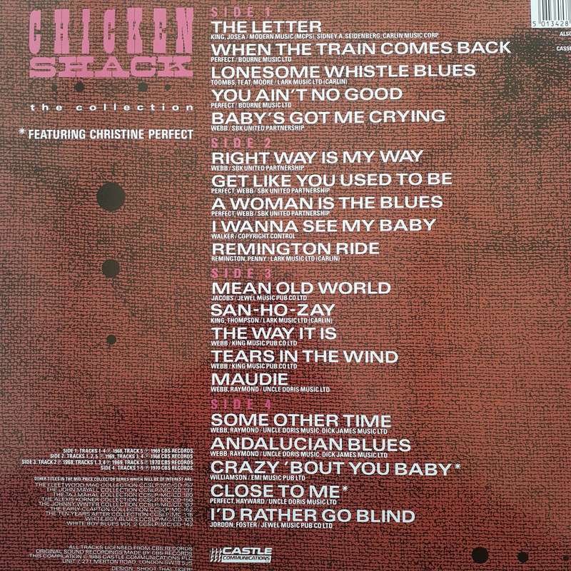 VINYL - Chicken Shack - The Collection (2LP Gate-fold) (UK press)