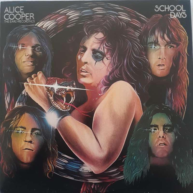 VINYL - Alice Cooper - School Days: The Early Recordings (2LP Gate-fold) (UK press)