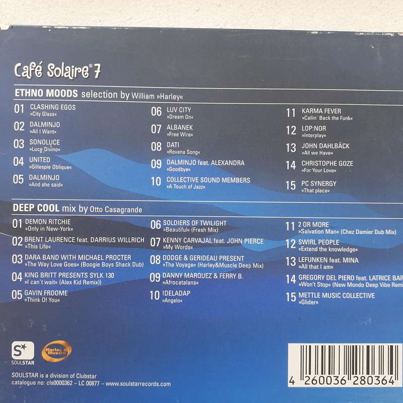 Cafe Solaire 7 - Various Artists (2CD) (2004)