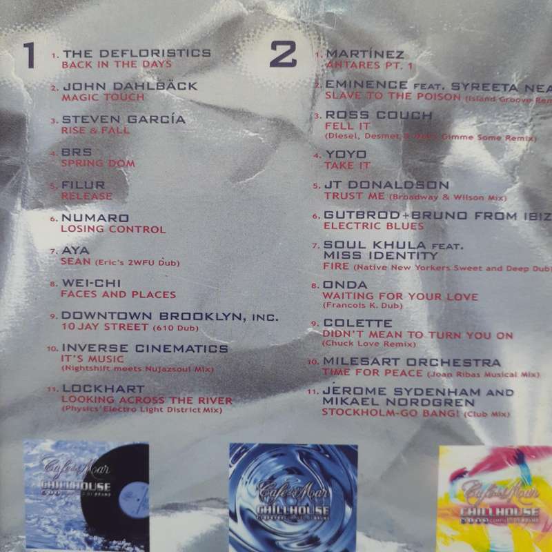 Cafe Del Mar - Chillhouse Mix 4 [2CD digipak] (2005)