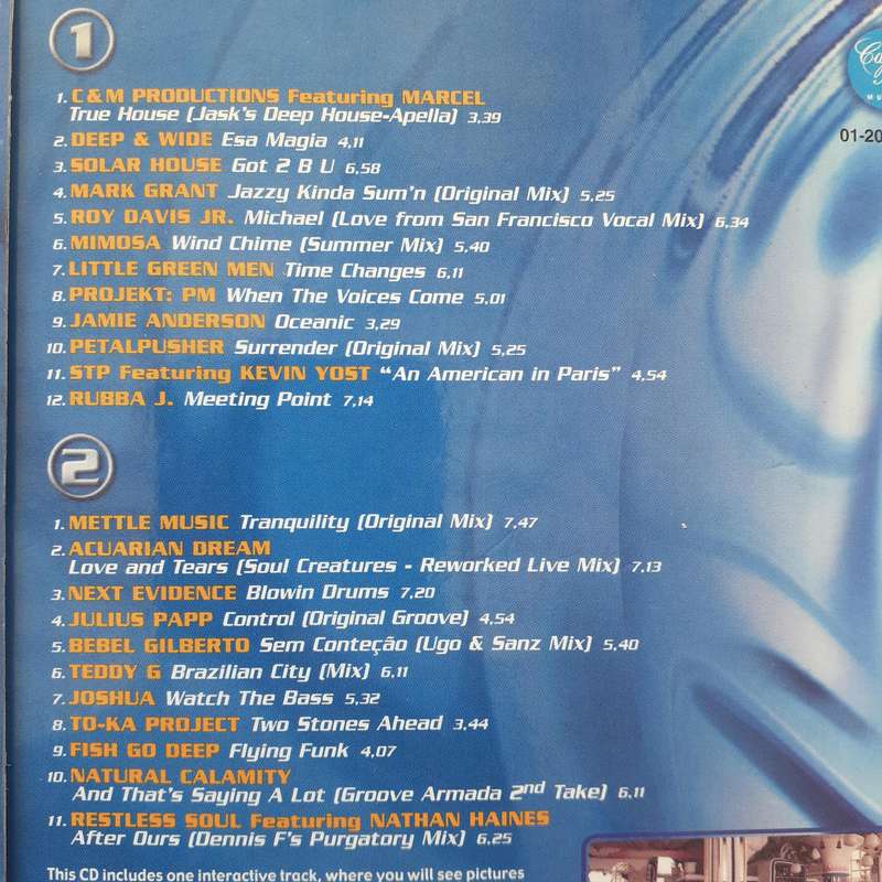 Cafe Del Mar - Chillhouse Mix 2 [2CD digipak] (2001)