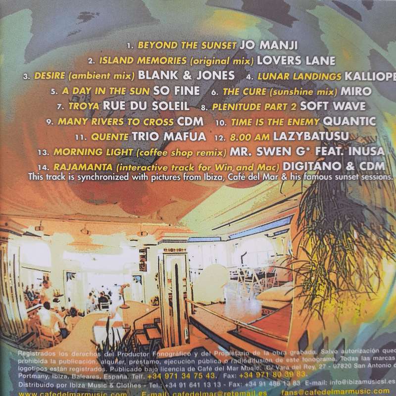 Cafe Del Mar - Volumen Nueve [CD digipak] (2002)