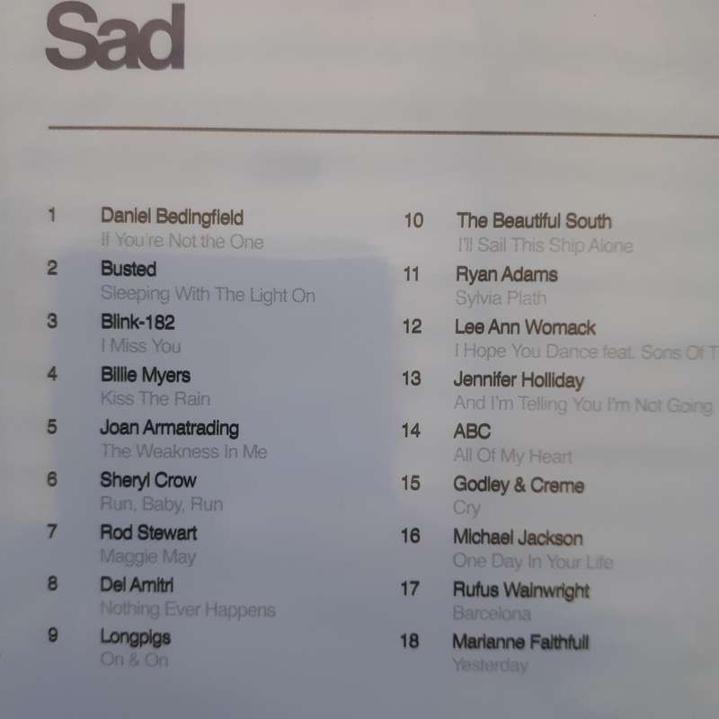 I Am... Happy / I Am... Sad - Various Artists (2 CD Bundle)     *NEW, sealed.