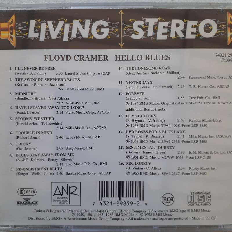 Floyd Cramer - Hello Blues [Import CD]