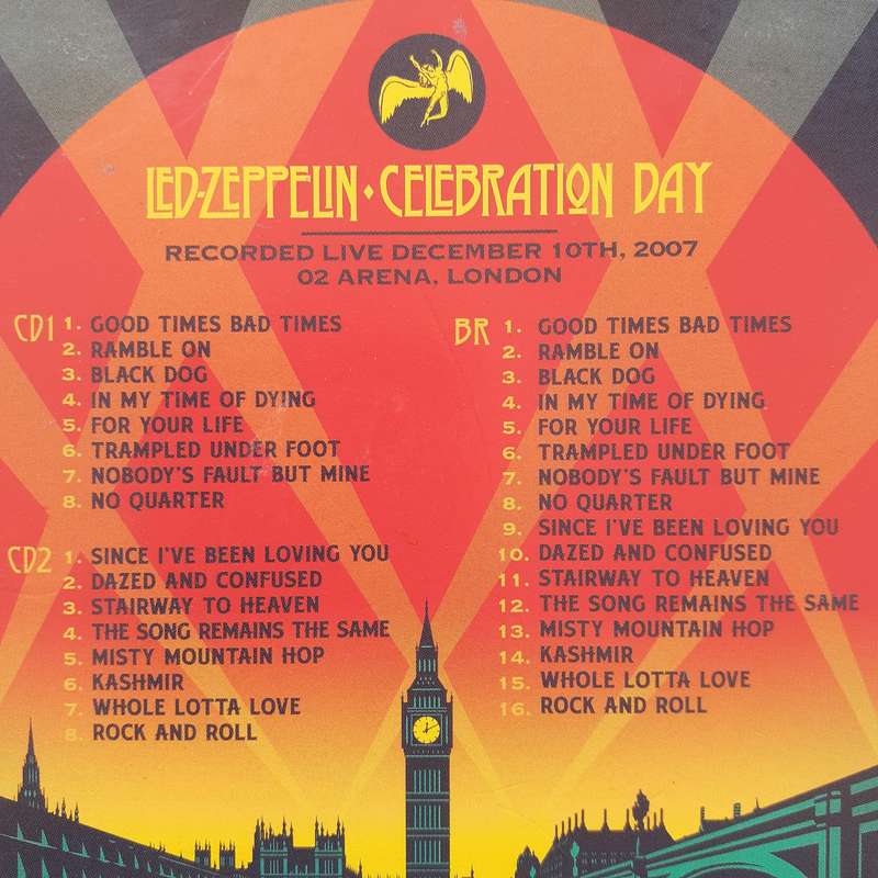 Led Zeppelin - Celebration Day [2 CD + Blu-ray] (2012)