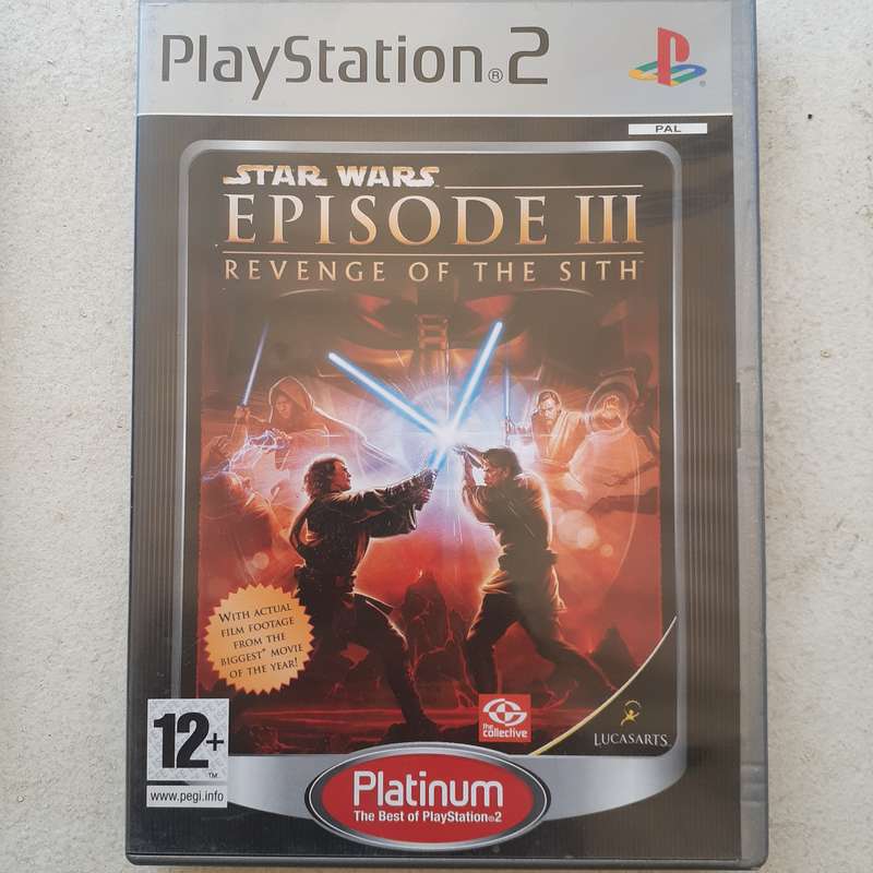 Star Wars: Episode III Revenge Of The Sith [Platinum] (PS2 Game) (PAL)