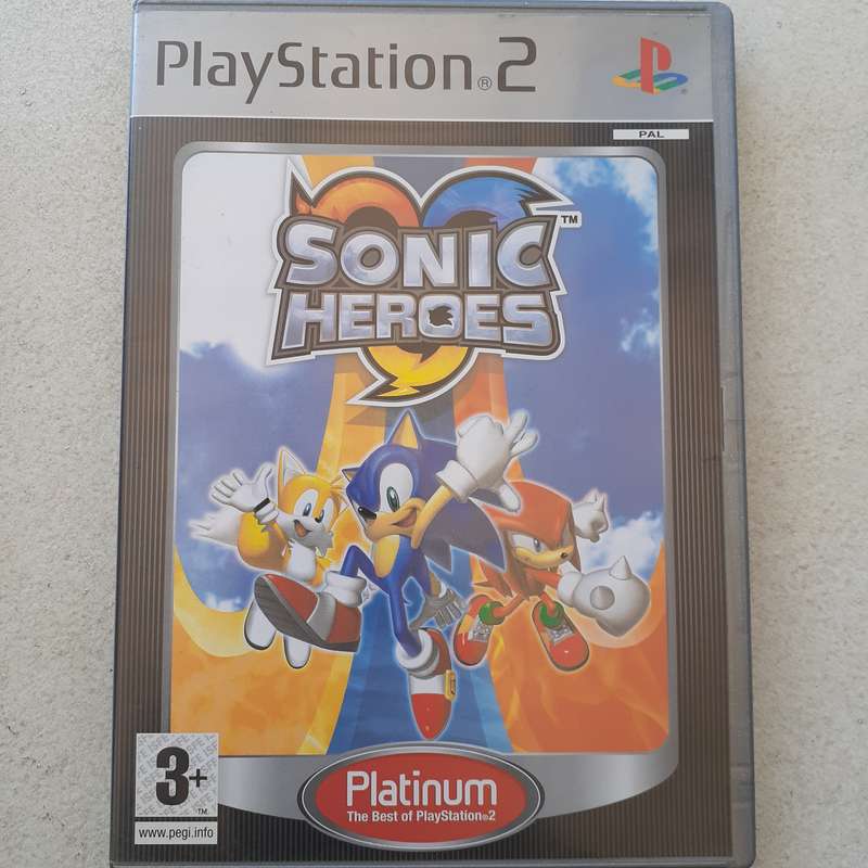 Sonic Heroes [Platinum] (PS2 Game) (PAL)