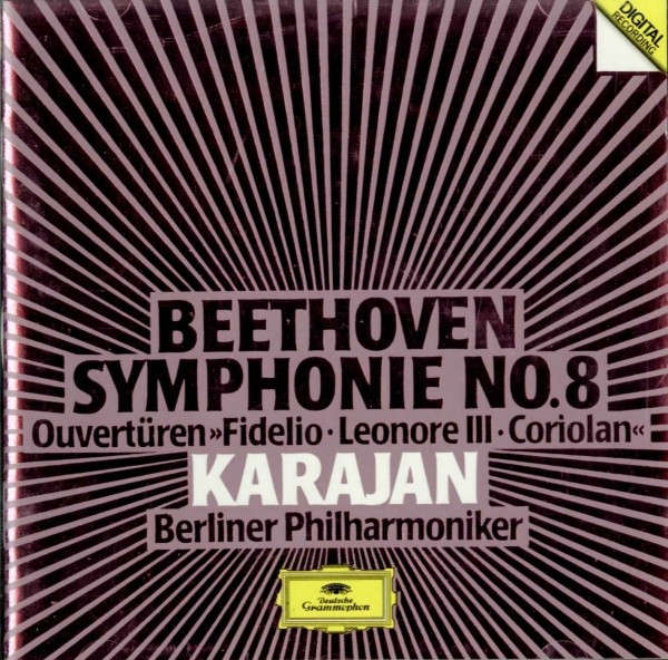 Beethoven / Karajan / Berliner Philharmoniker - Symphonie No. 8 (CD)