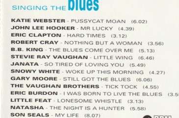 Singing The Blues - Various Artists (1992)       [B/D]