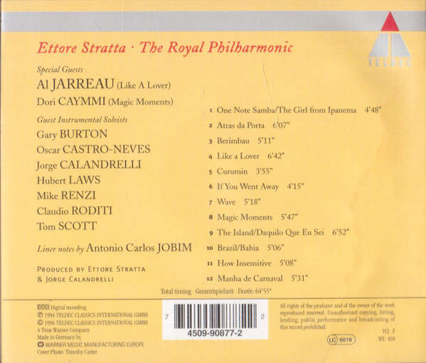 Ettore Stratta / The Royal Philharmonic - Symphonic Bossa Nova (1994)