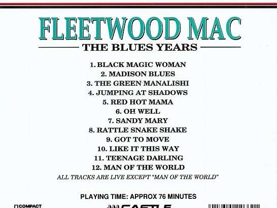 Fleetwood Mac - The Blues Years (1993)