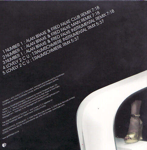 Goldfrapp - Number 1 (Club Promo) [Import PROMO Card-sleeve CD single]  [D]