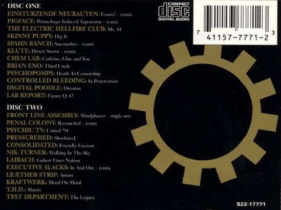 Industrial Revolution: Second Edition - Various Artists (2CD) (1994)   *EBM/Industrial