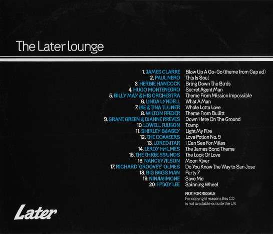 The Later Lounge - Various Artists (2000)