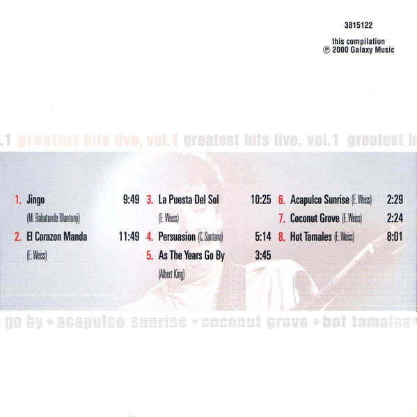 Santana - Greatest Hits Live, Vol.1 (CD)