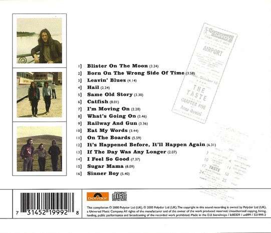 Taste - The Best Of Taste (2000)     *Blues Rock